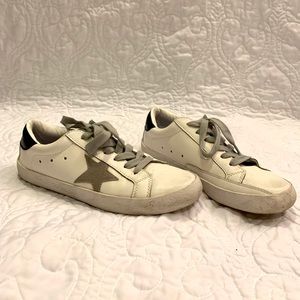 Cute off-brand Golden Goose sneakers!